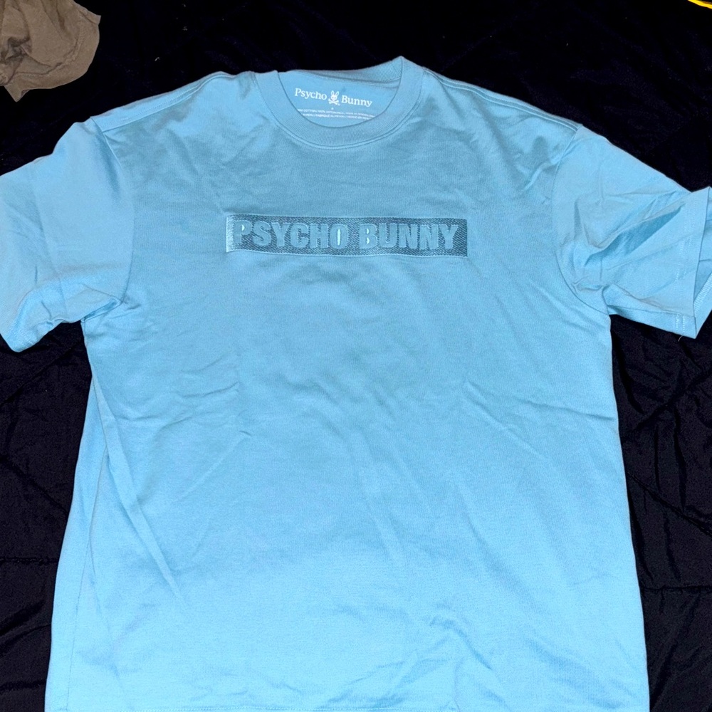 Psycho Bunny Sky Blue Short Sleeve Tee
